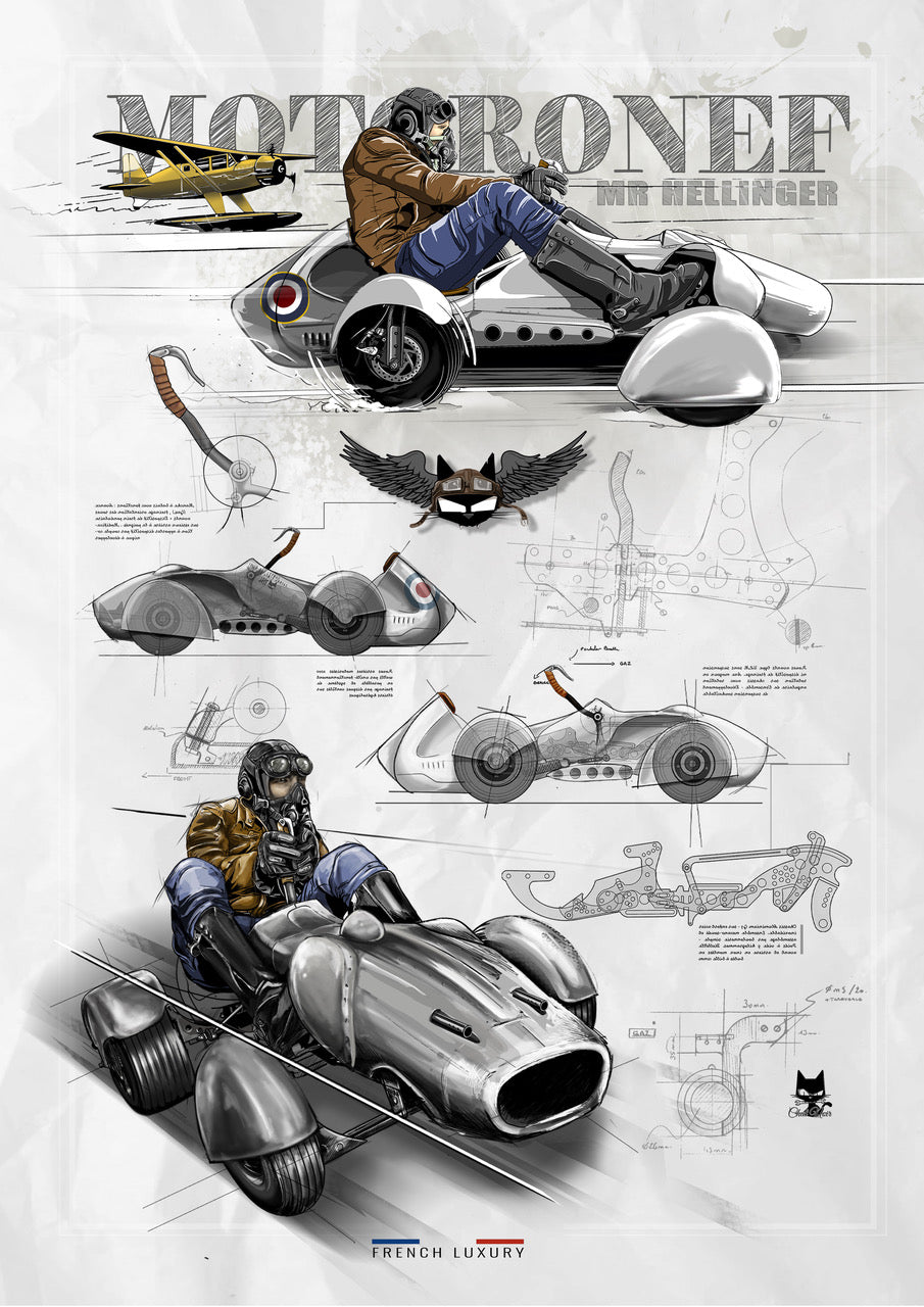 Affiche Motoronef 2025