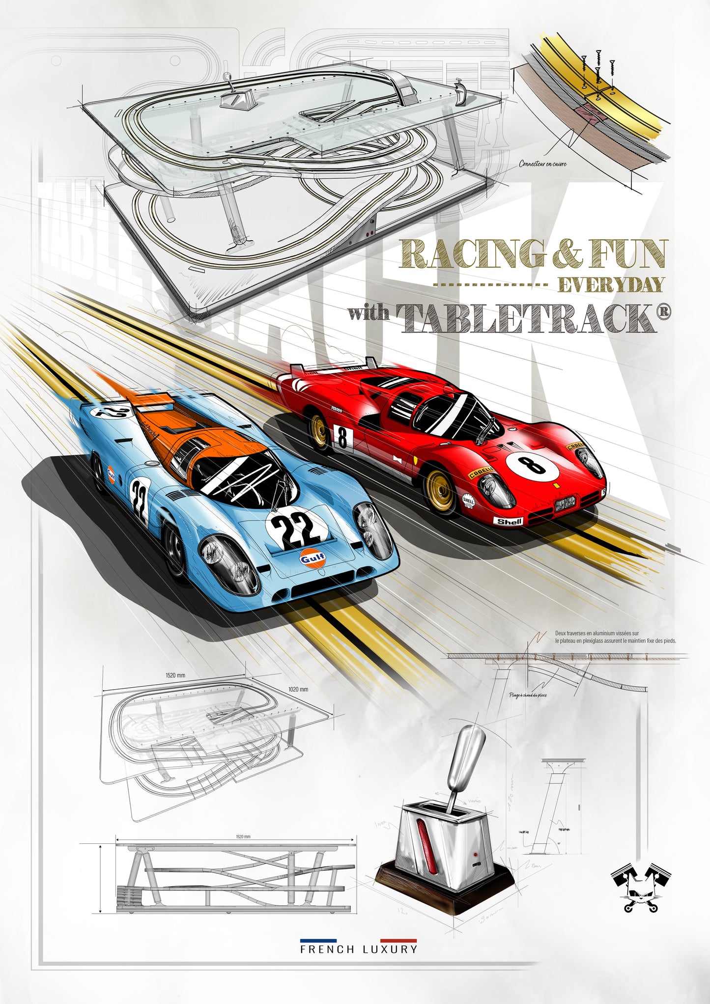 Affiche TableTrack 2025