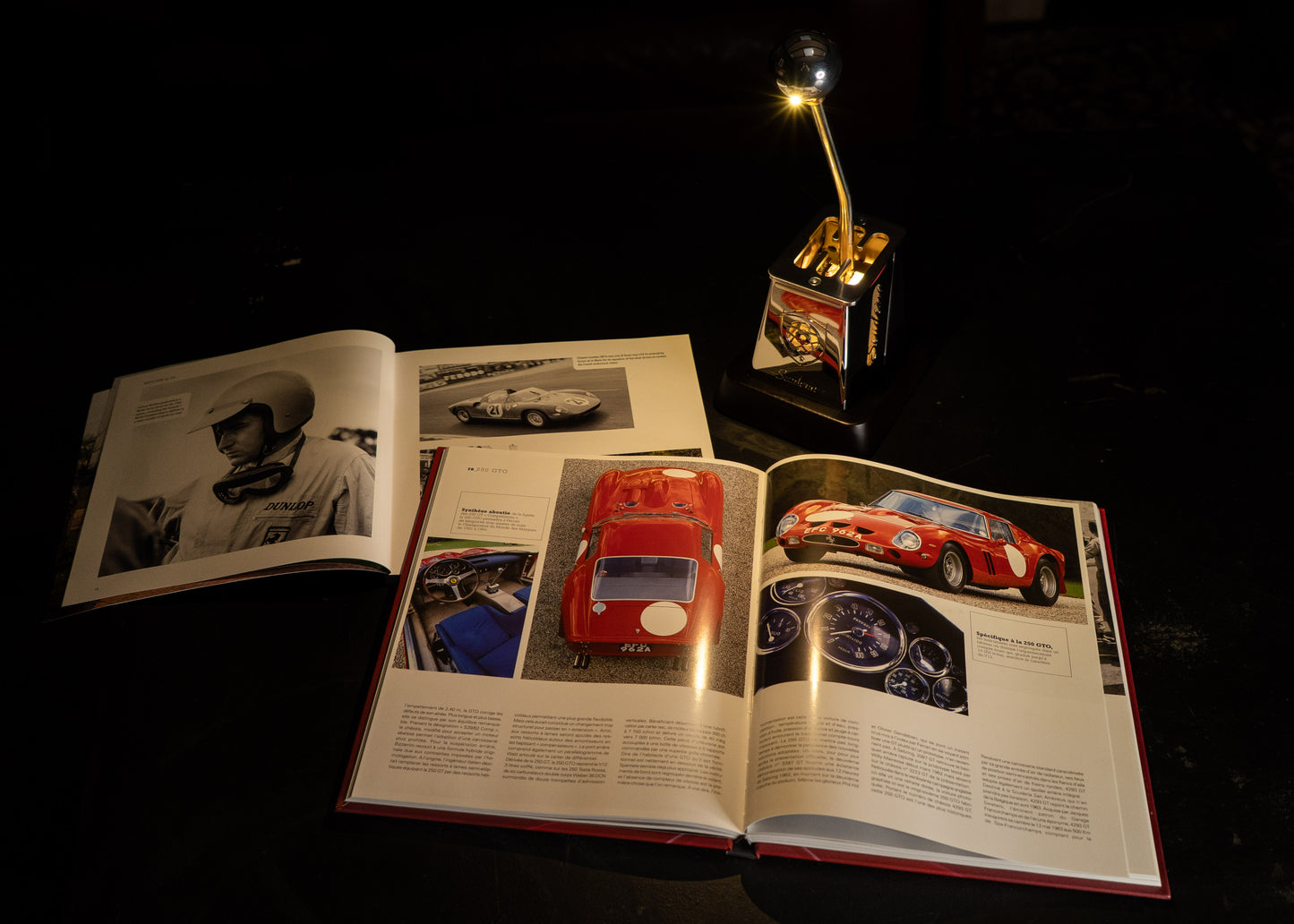 "Cambio X Shifter" - Lampe de bureau Automobilia | Edition Scuderia | limitée & numérotée 50 exemplaires monde